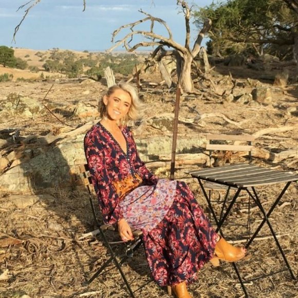 TIGERLILY Paradis Patchwork Maxi Dress RRP$270 - Picture 9 of 16